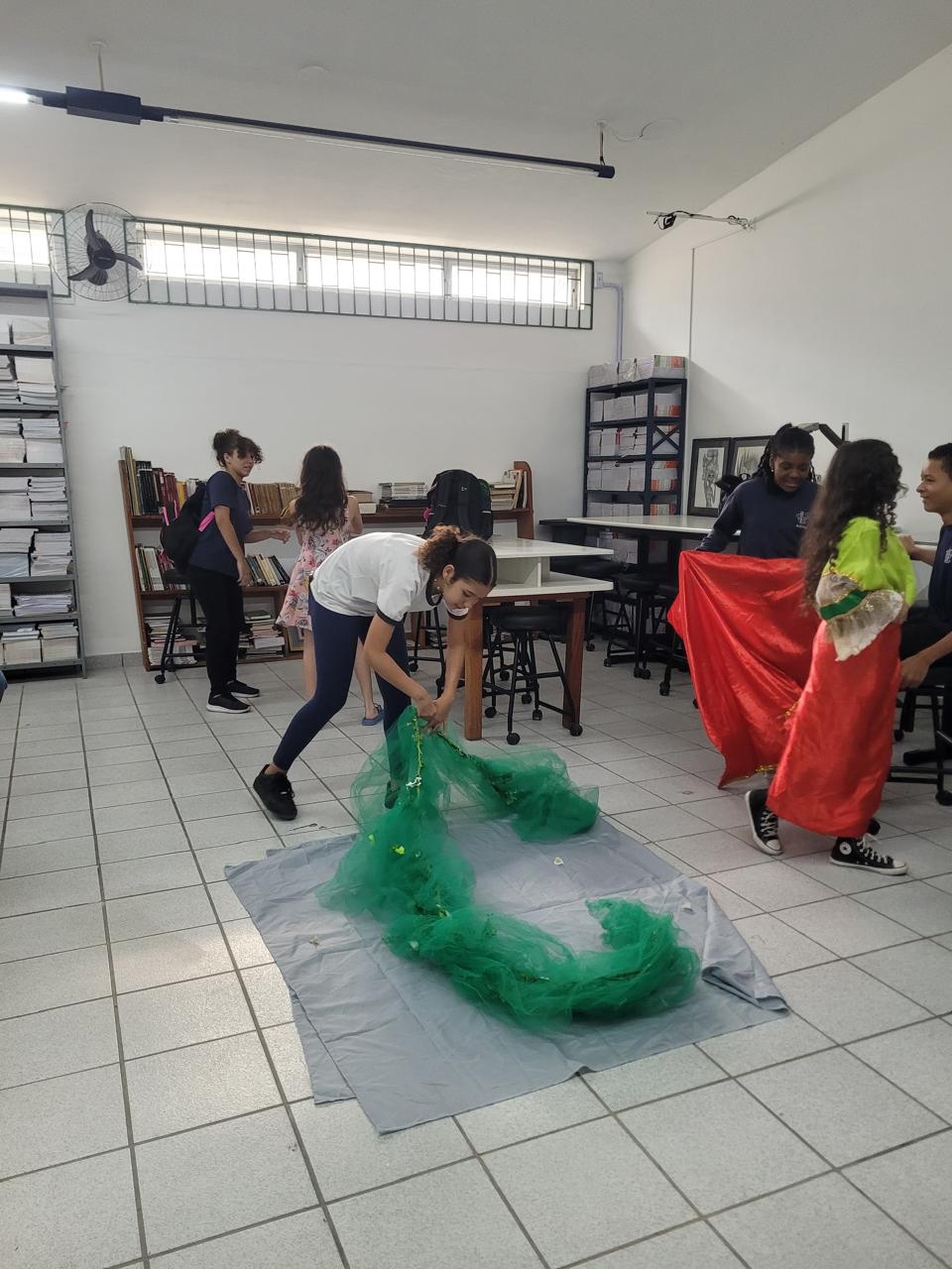 Registro do projeto de Teatro